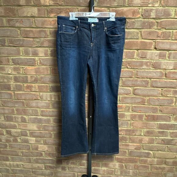 Lucky Brand Womens Lolita Boot Dark Wash Ankle Jean Size 10/30 - Picture 3 of 10